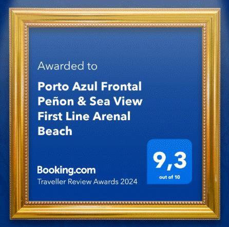 Porto Azul 10A Frontal Penon & Sea View First Line Arenal Beach Calp Extérieur photo