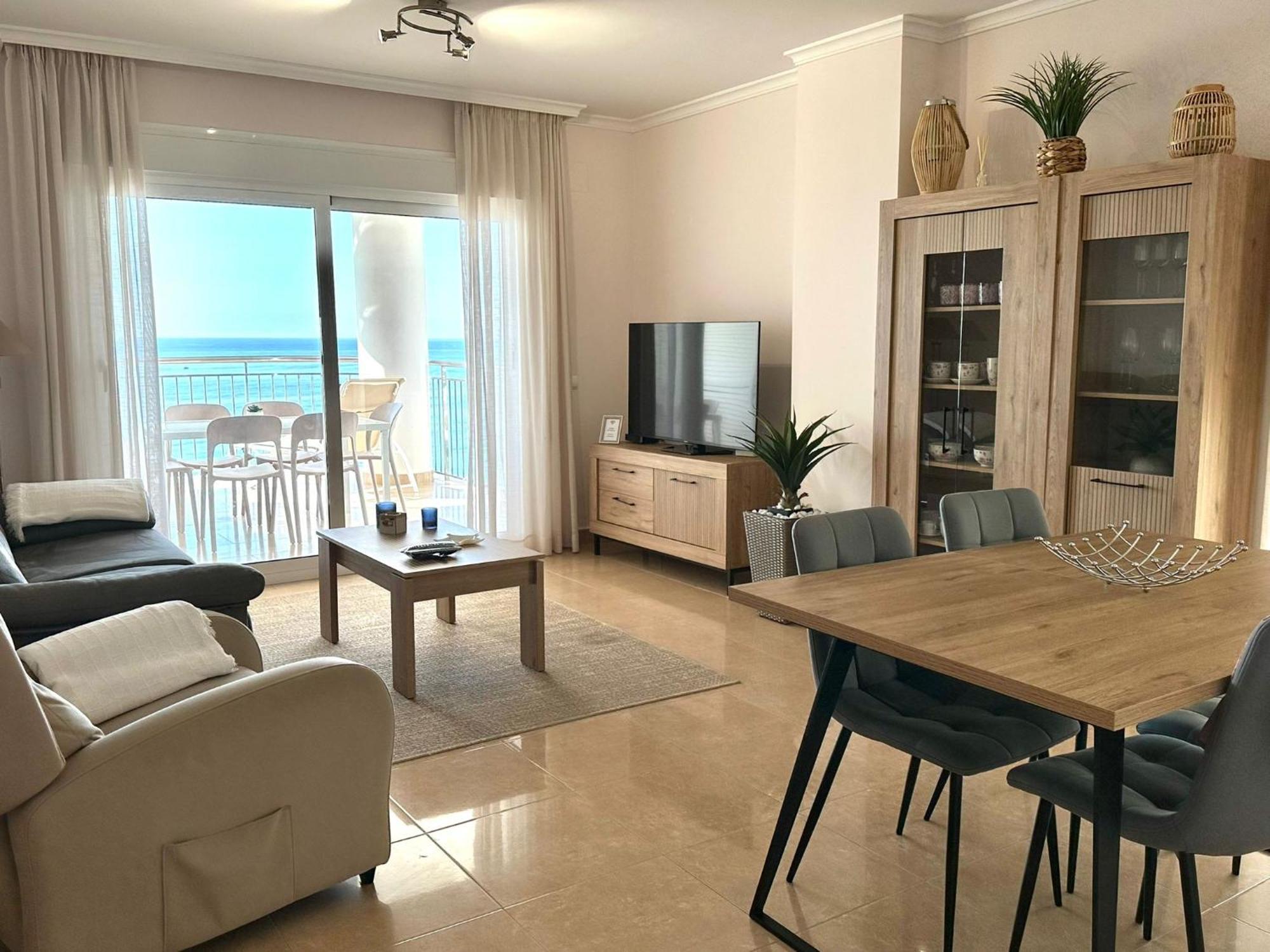 Porto Azul 10A Frontal Penon & Sea View First Line Arenal Beach Calp Extérieur photo