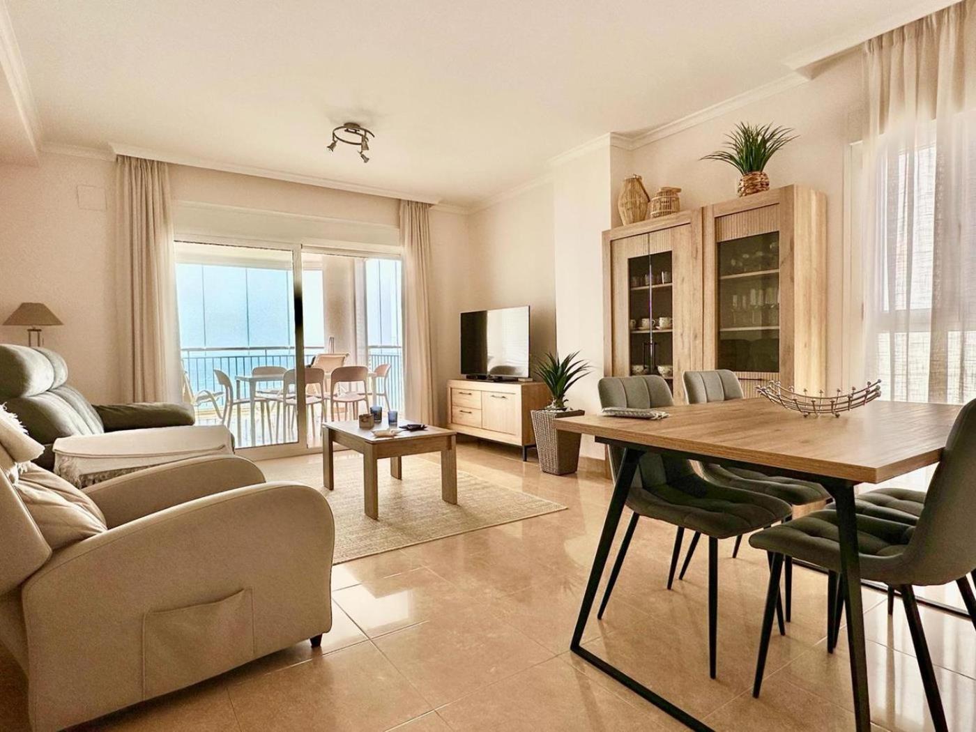 Porto Azul 10A Frontal Penon & Sea View First Line Arenal Beach Calp Extérieur photo